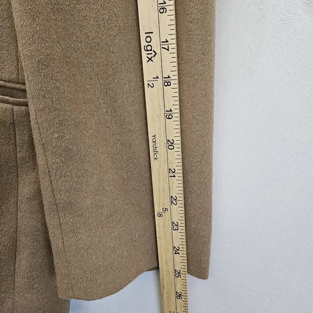 Lauren Ralph Lauren Blazer Jacket Mens 48R Camel Wool Cashmere Silk Sport Preppy